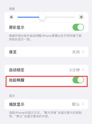 萨尔图苹果授权维修站分享iPhone轻点无法唤醒怎么办