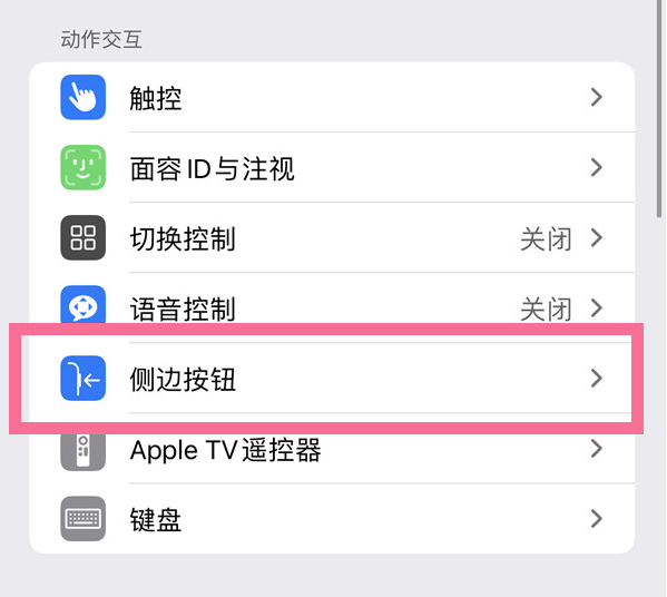 萨尔图苹果14维修店分享iPhone14 Plus侧键双击下载功能关闭方法 